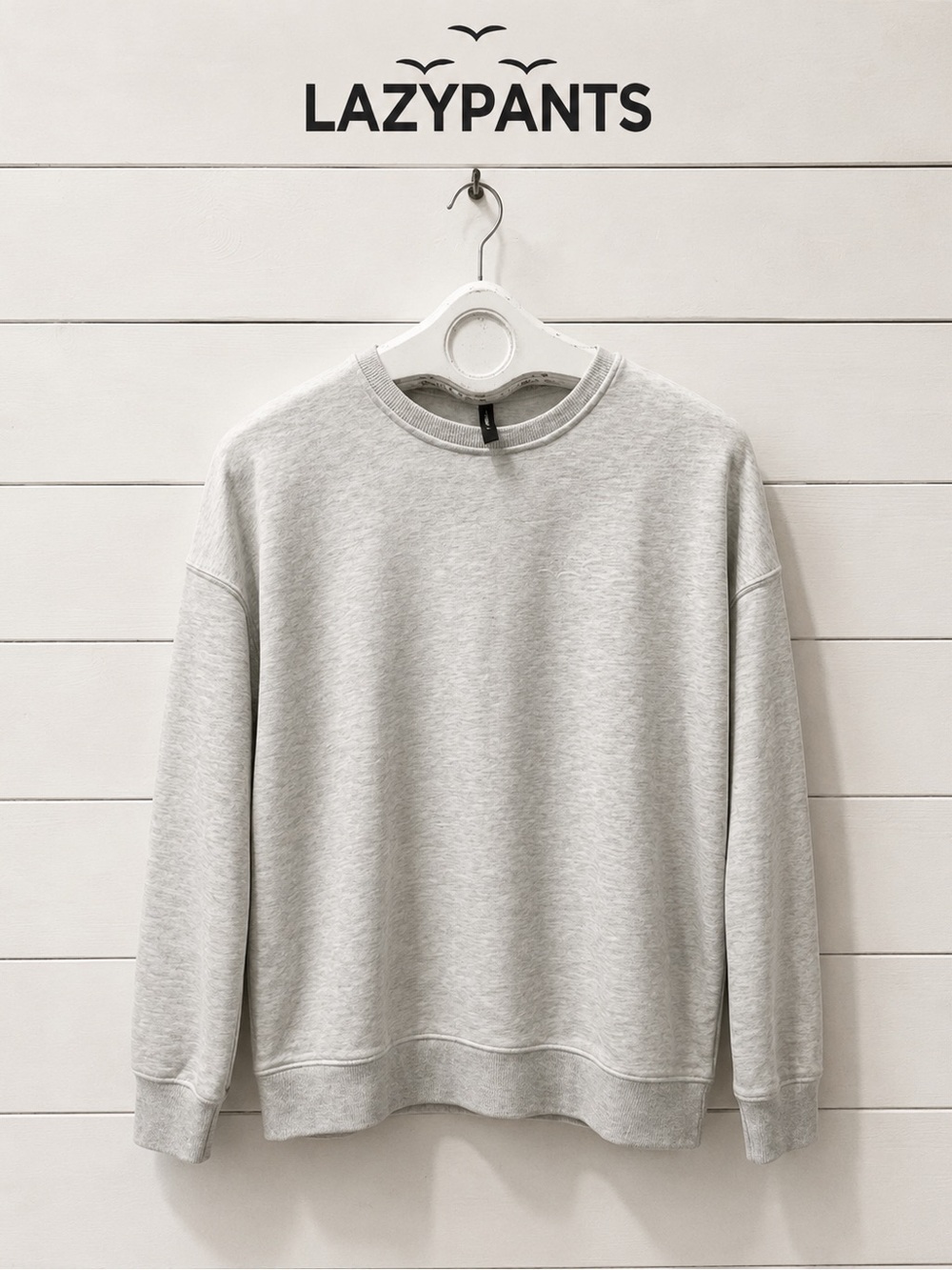 LAZYPANTS Grey Crewneck Sweatshirt – Size S